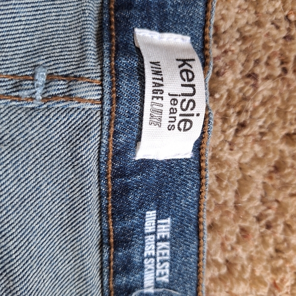 Vintage Luxe Kensie Jeans Women's size 6/28 New - Picture 3 of 5